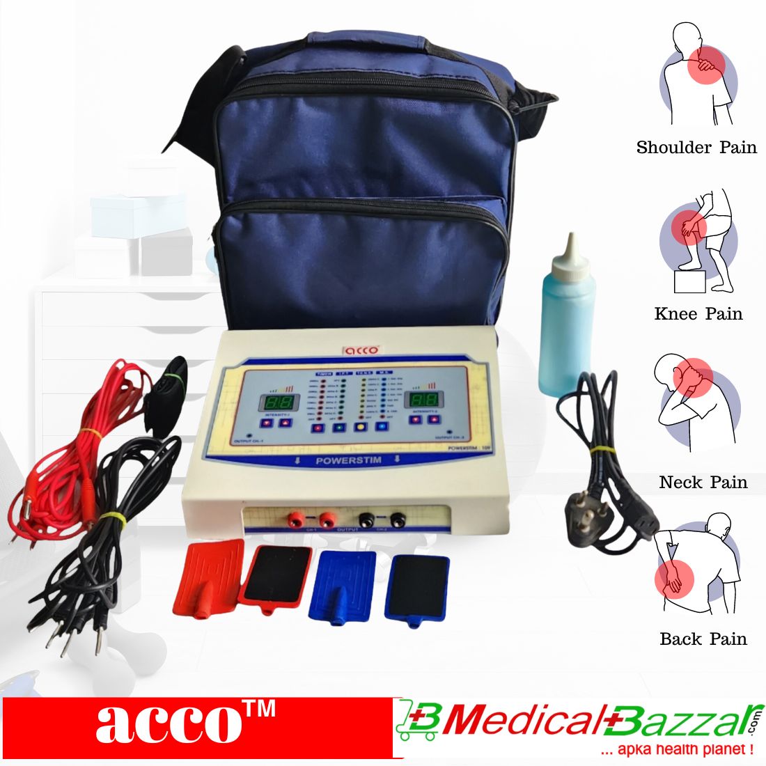 Acco Combo IFT TENS MS Digital 3 in 1