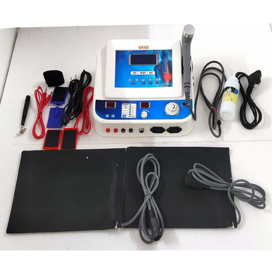 acco COMBO 5 in 1 (IFT+MS+TENS+US) with Deep Heat Therapy Unit- Combo Machine