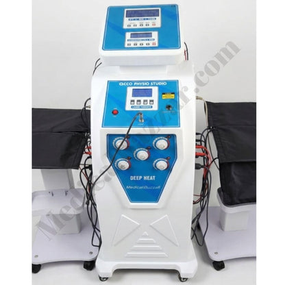 acco Physio Studio IFT Tens MS (8Pads) + US 1&3 Mhz + Deep Heat (5Pads) + Laser Class 3