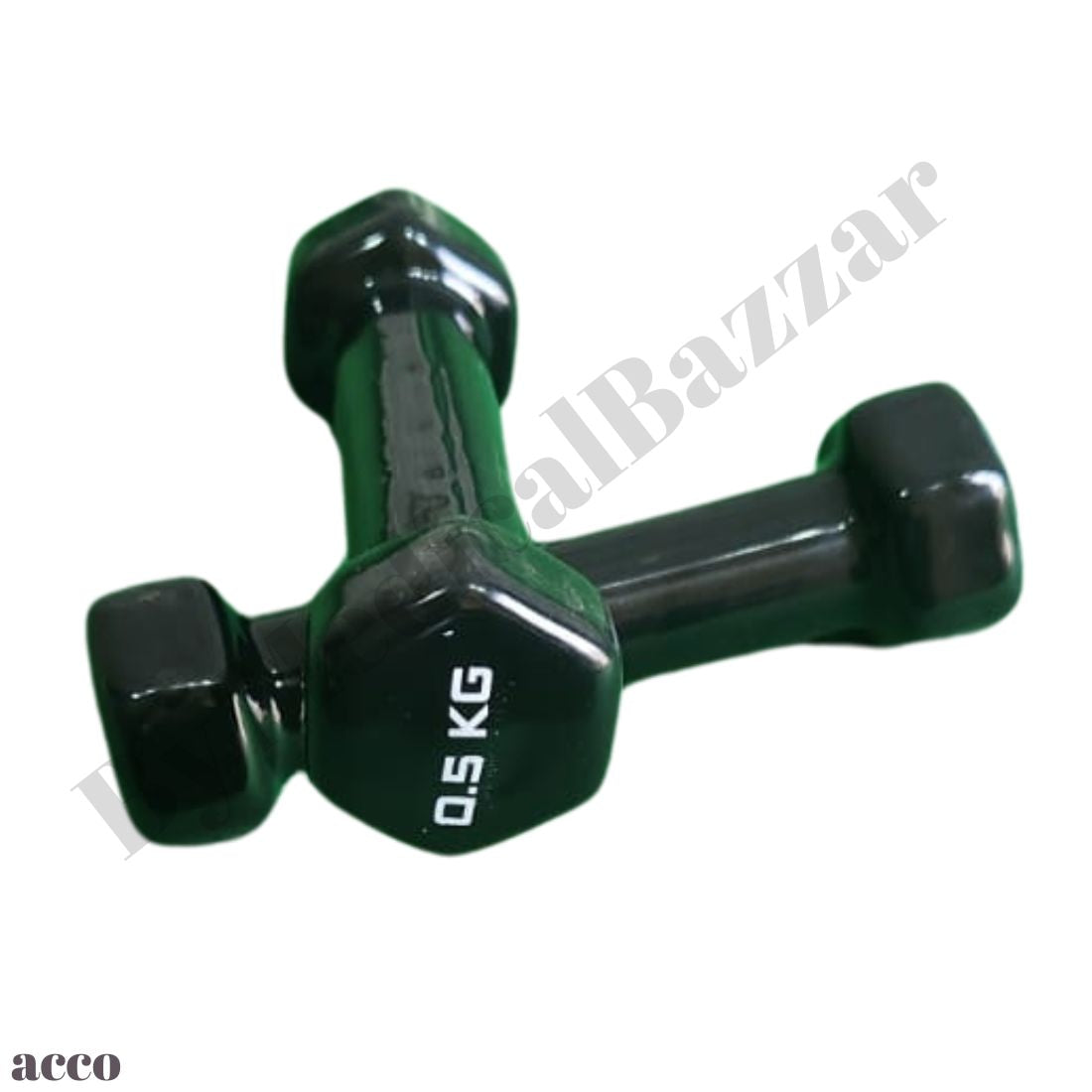 acco Vinyl Dumbbell (0.5 to 5Kg) with stand