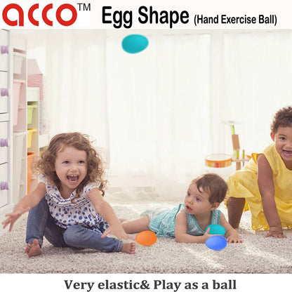 acco Egg Shape Hand exercise Ball