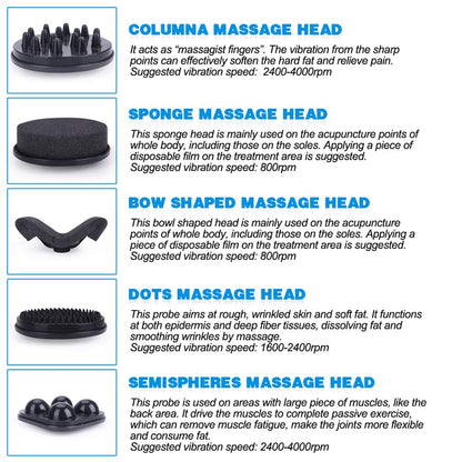 G5 Massage Machine with 5 Attachments (Floor Model)