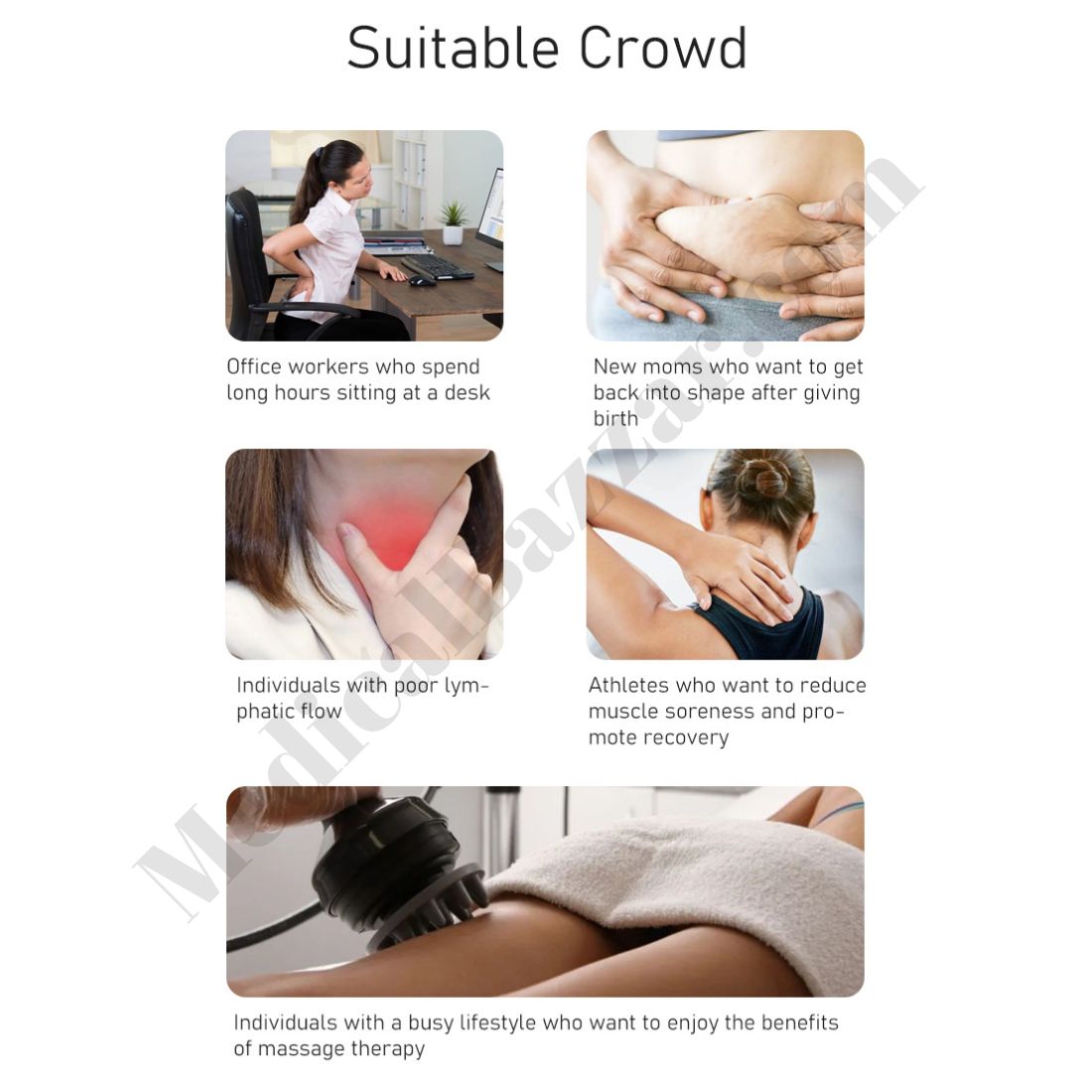 G8 Professional Vibration Body Massage & Slimming Machine