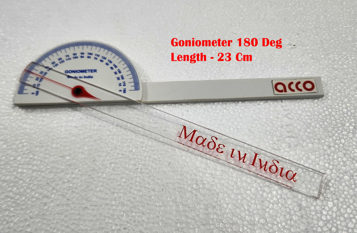 Plastic Goniometer For Range Of Motion