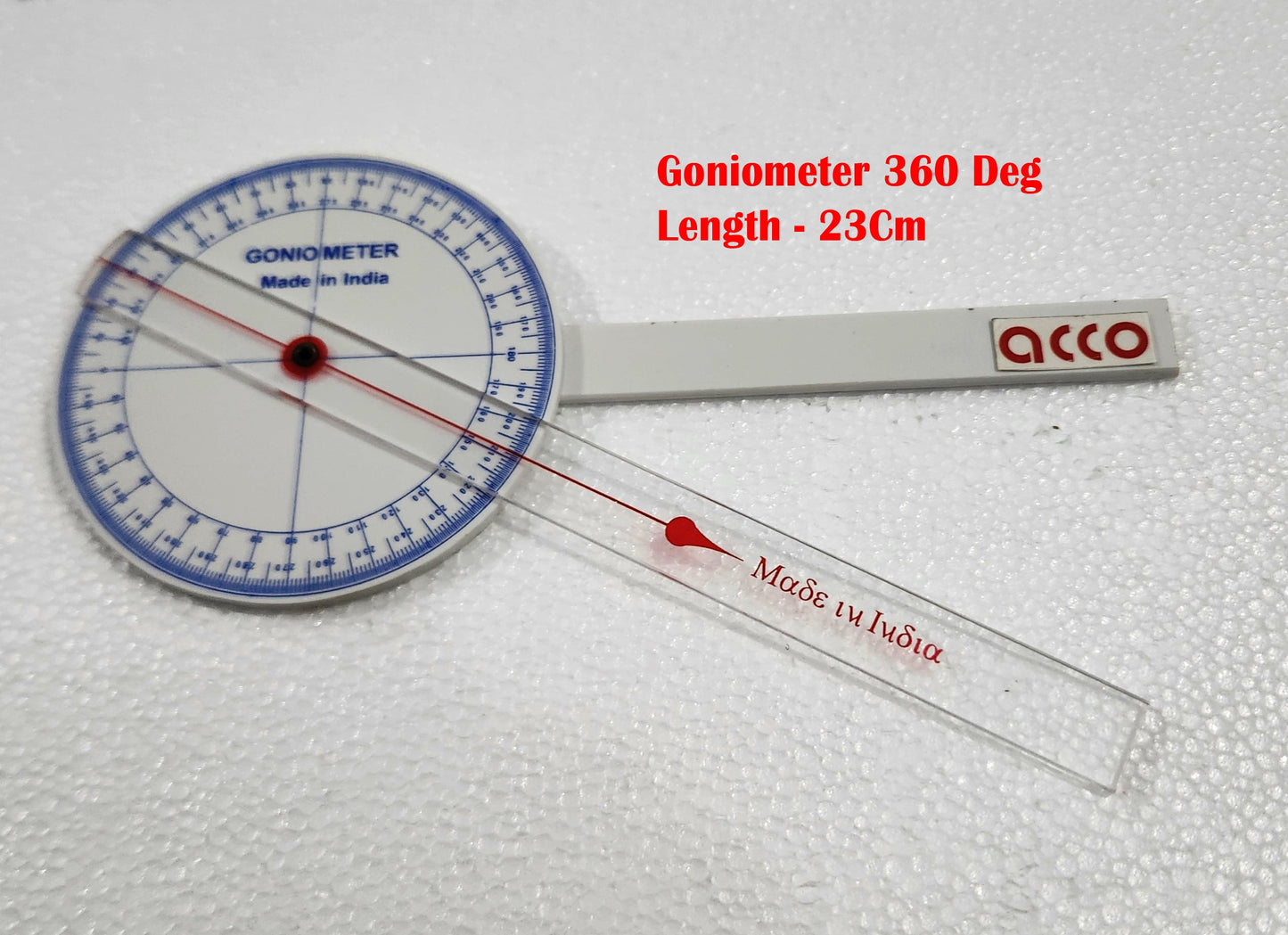 Plastic Goniometer For Range Of Motion