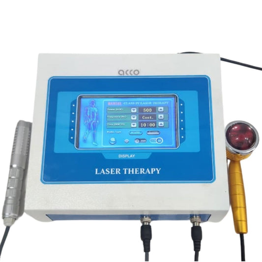 acco Physiotherapy Laser Therapy Unit Class 3 500Mw (Touch Screen) with 2 Probes