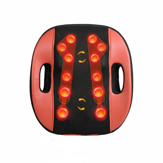 Back Massager 12 Deep Kneading Rollers