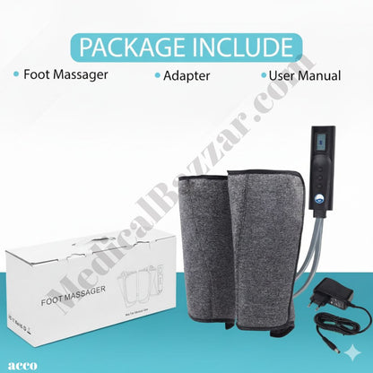 Air Pressure Leg & Calf Massager with Heat