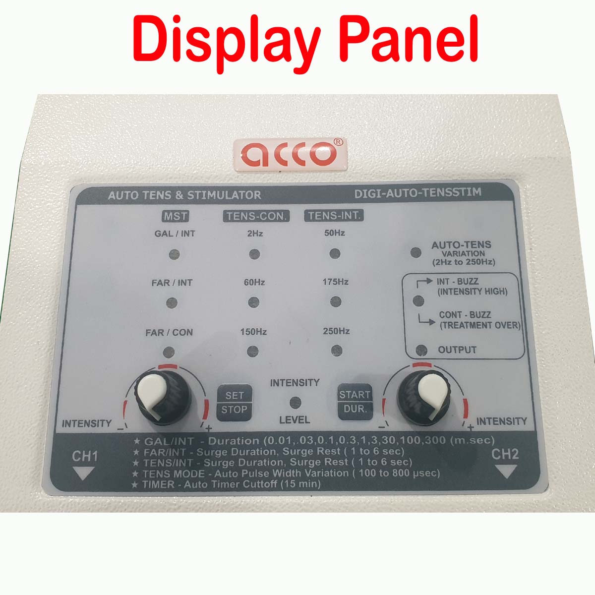 acco Advance Muscle Stimulator Machine (G, IG,F,SF)