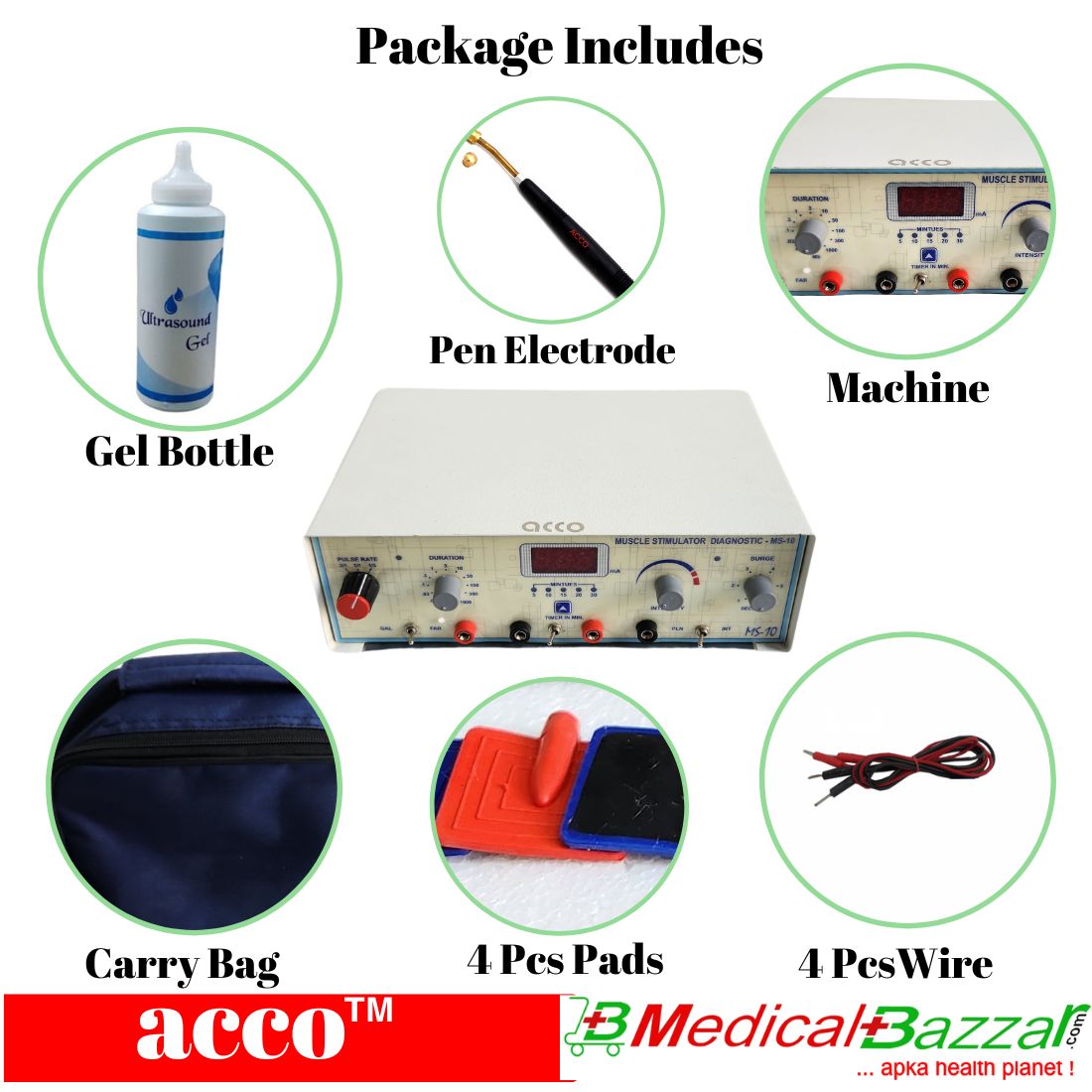 acco Heavy Duty Muscle Stimulator(Diagnostic)