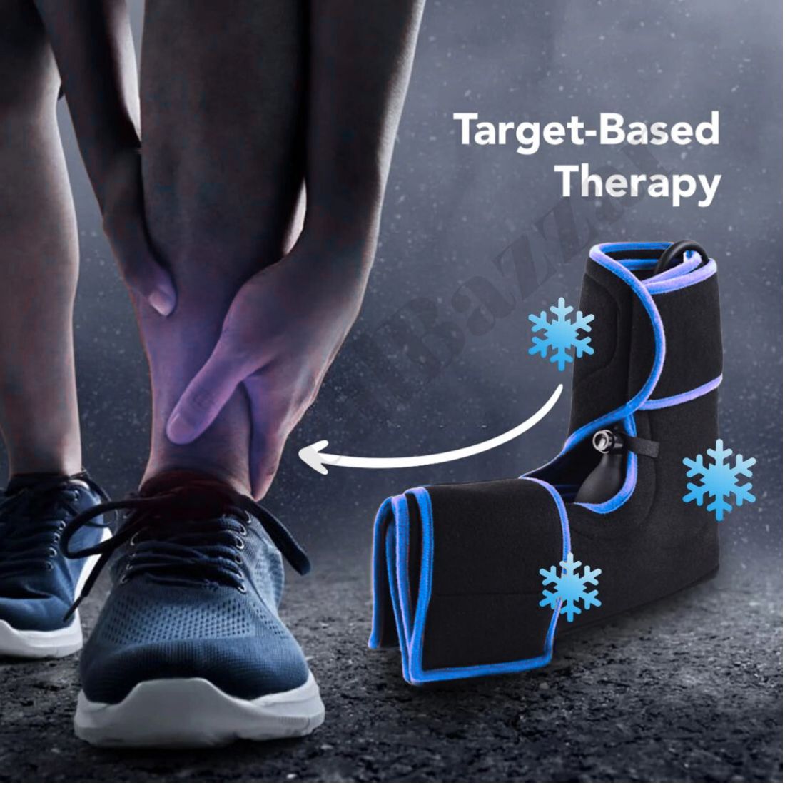 Ankle Cold Compression Wrap (Manual)