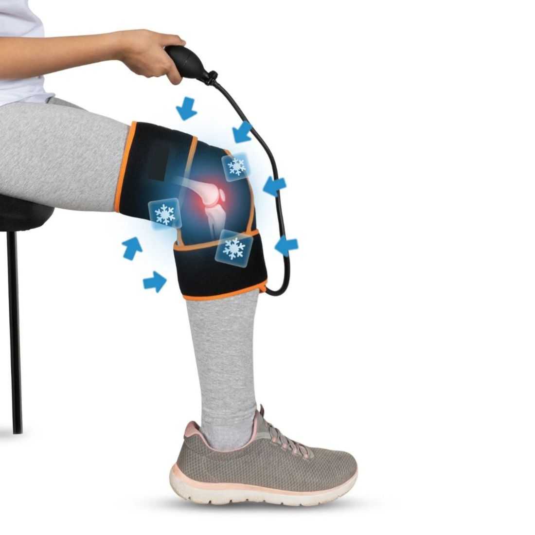 Buy knee Cold Compression Wrap (Manual) Online India - MedicalBazzar