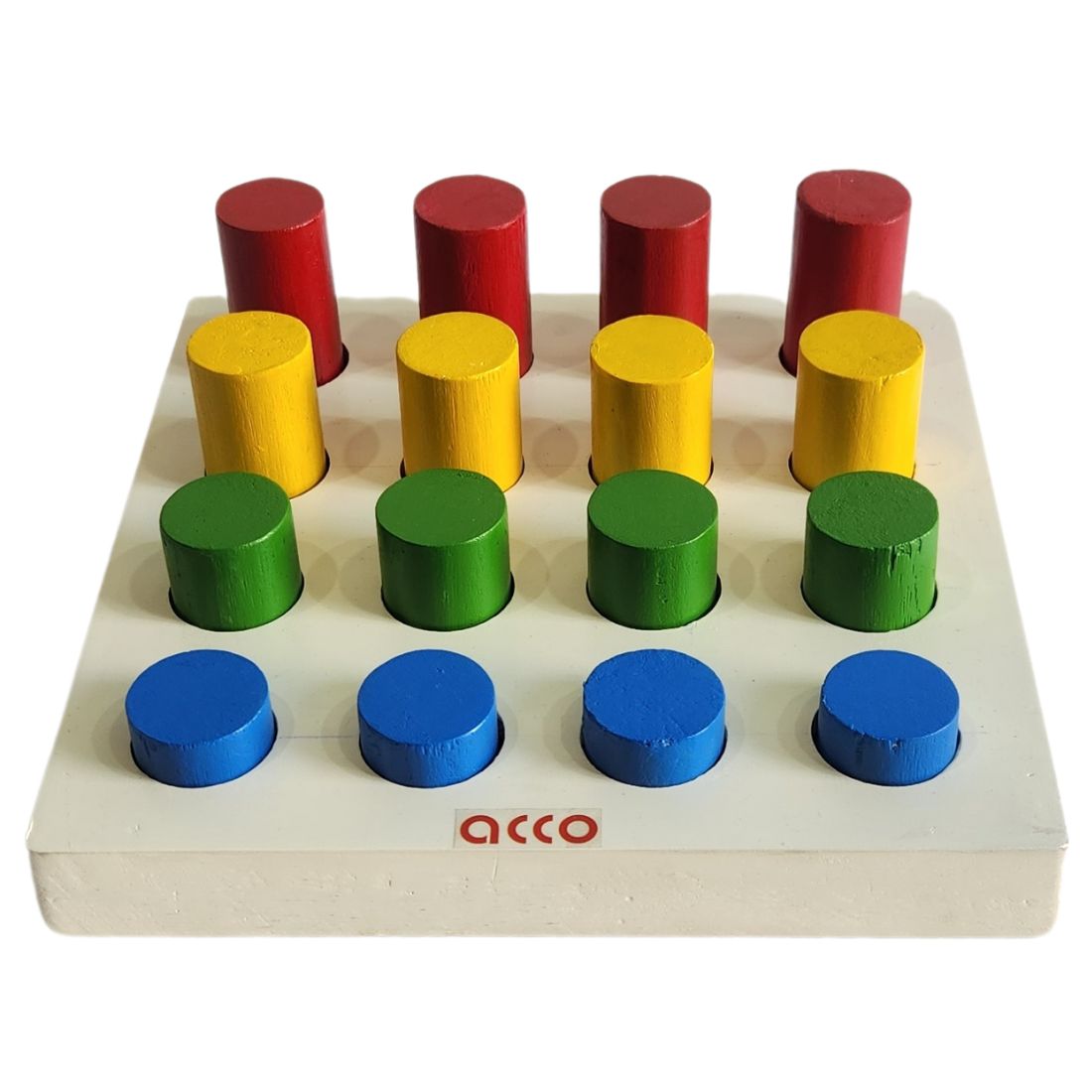 acco Graded Round Peg Board (16 Pegs)