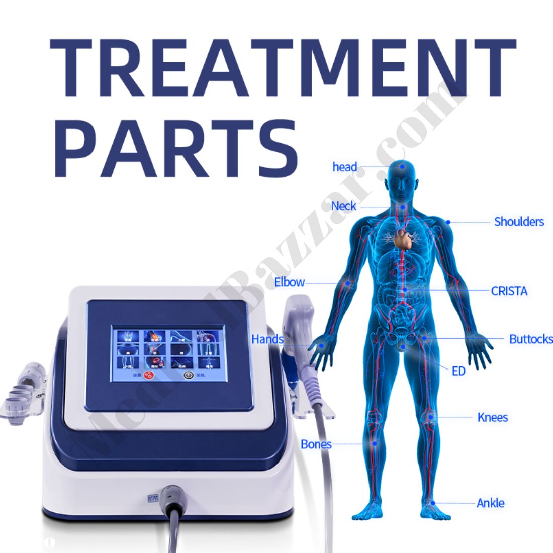 Shockwave Therapy System (8 Bar) Table Model