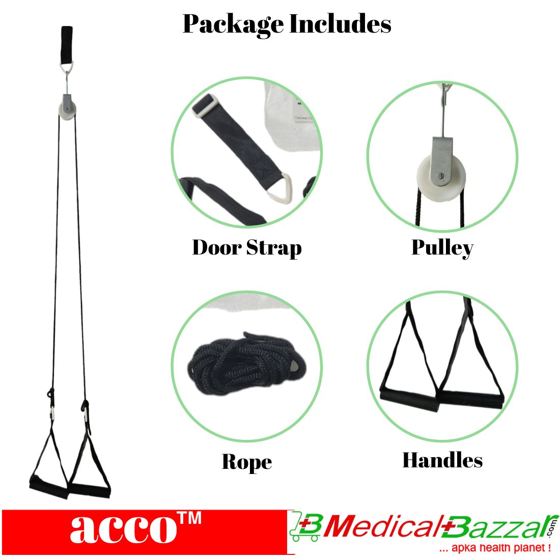 acco Shoulder Pulley Kit (Over Door Model)