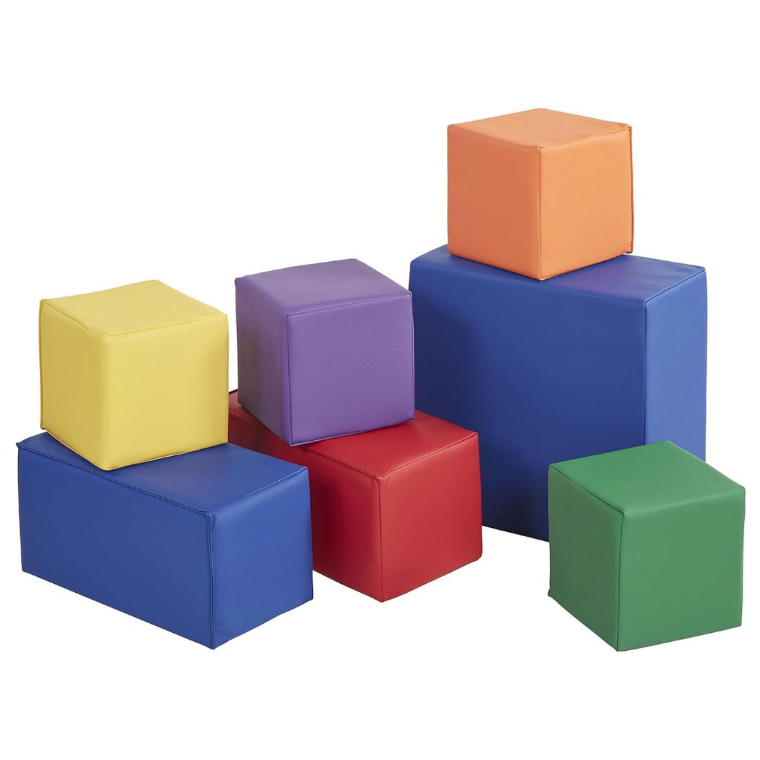 acco Soft play Foam Block (Set of 7 Pcs)