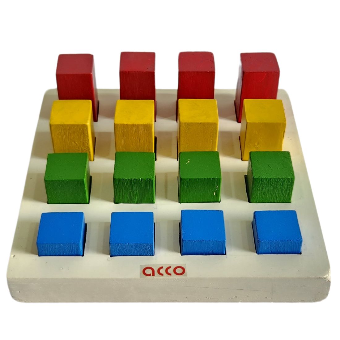 acco Graded Square Peg Board (16 Pegs)