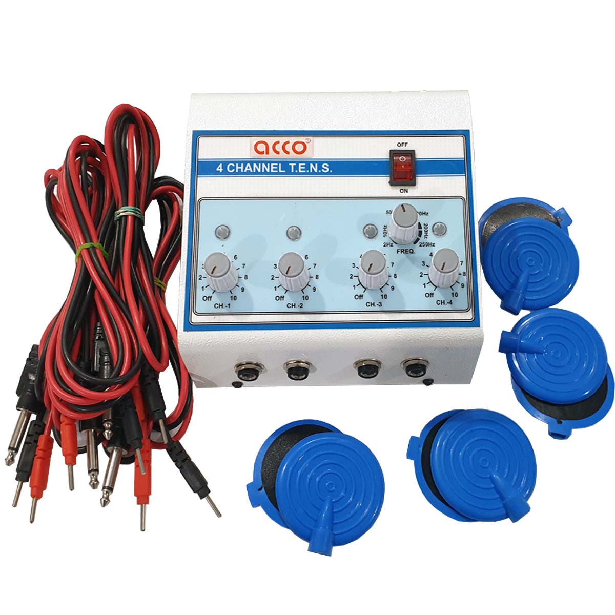 Used Tens Machine Buy acco Portable Tens Machine 4ch - MedicalBazzar