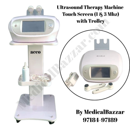 Advance Ultrasound Therapy Machine (1 & 3 Mhz) Touch Screen Imported