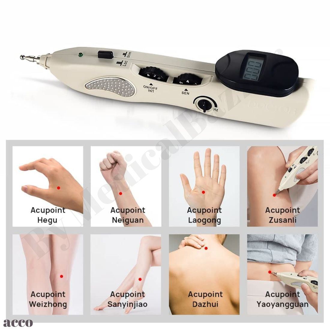 acco Electric Acupuncture Electro Device Pen