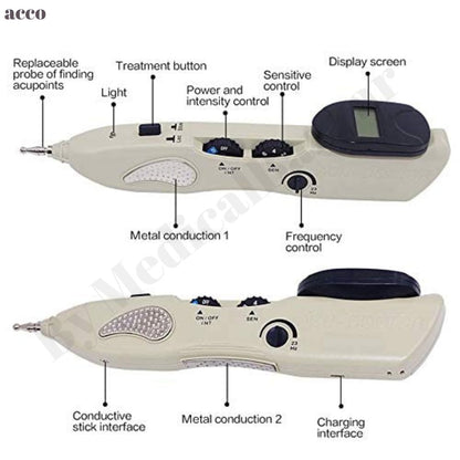 acco Electric Acupuncture Electro Device Pen