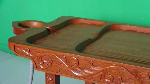 Wooden TRADITIONAL MASSAGE cum SHIRODHARA TABLE