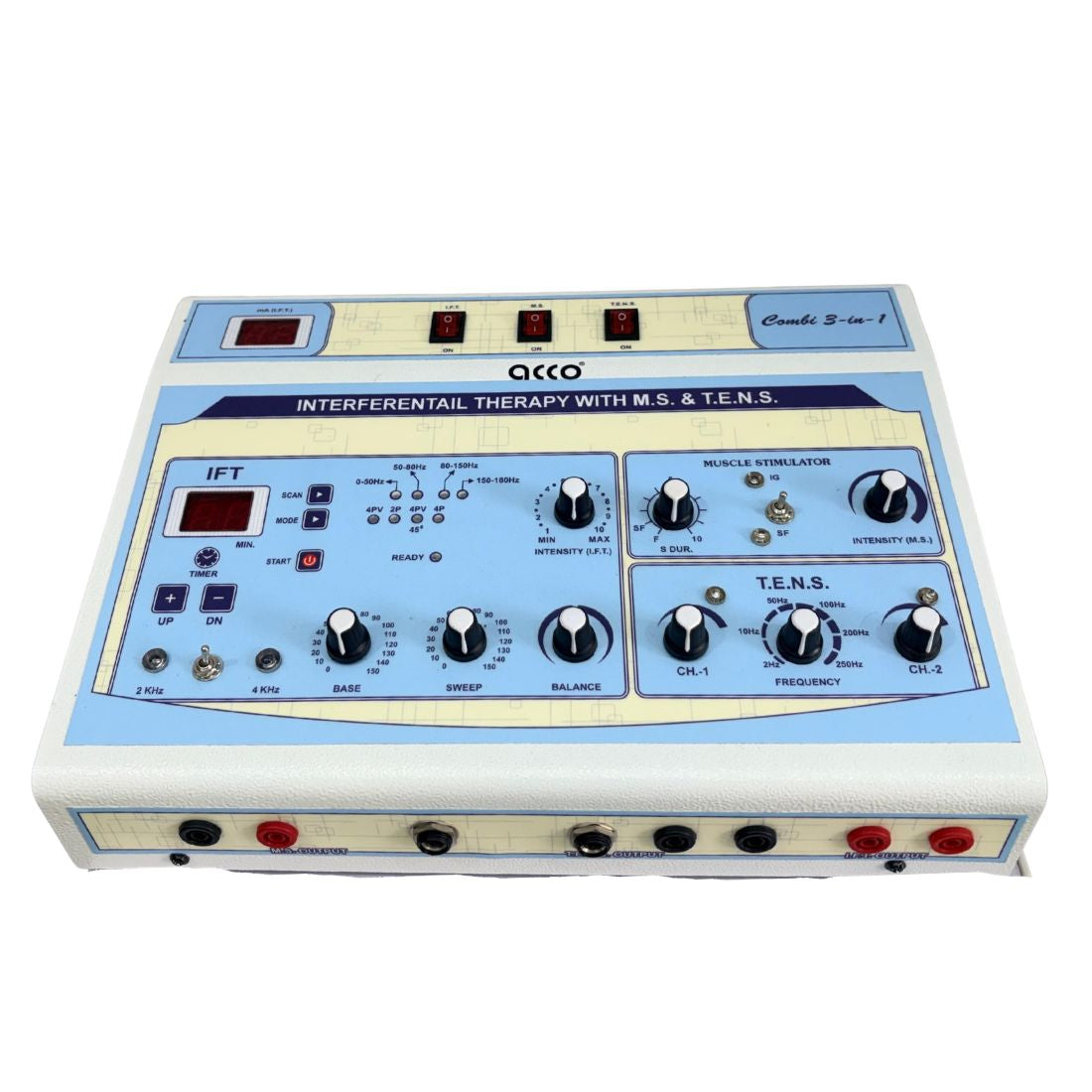 acco Manual IFT Tens MS Physiotherapy Combo