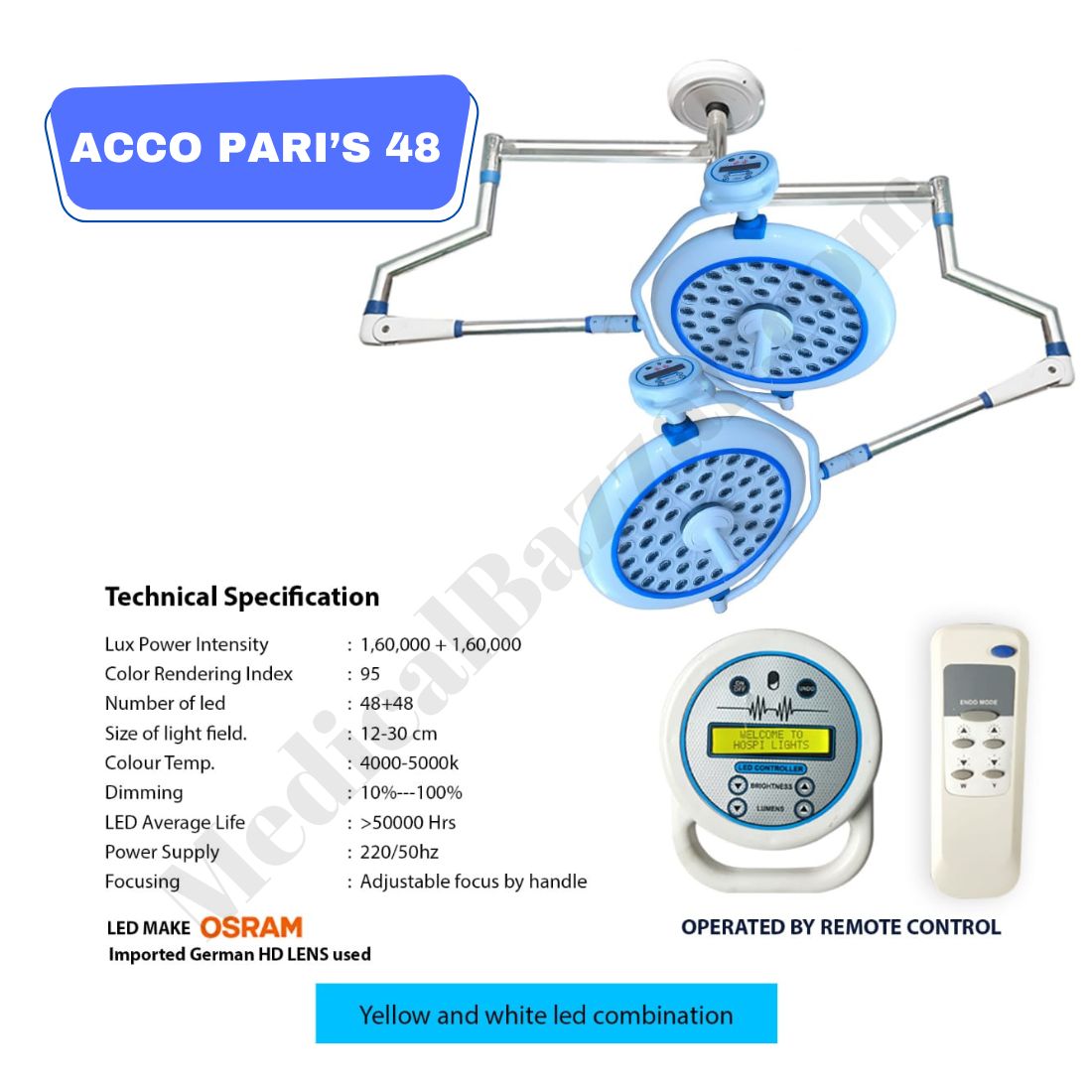acco LED Operation Theater  Light 48 LED