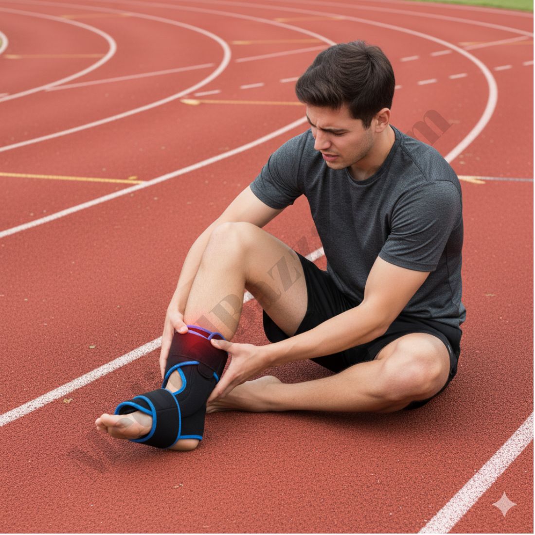 Ankle Cold Compression Wrap (Manual)