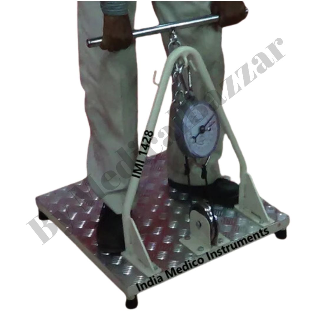 Dynamometer Table Buy acco Arm-Leg & Back Pull Dynamometer Online -MedicalBazzar