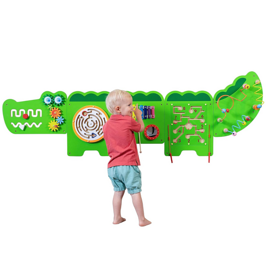 acco Crocodile Sensory Wall Panel 6ft x 2ft