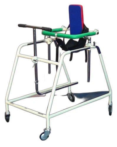 acco C.P. Walker With Seat, Back Support & Scissors Gait Preventive Bar