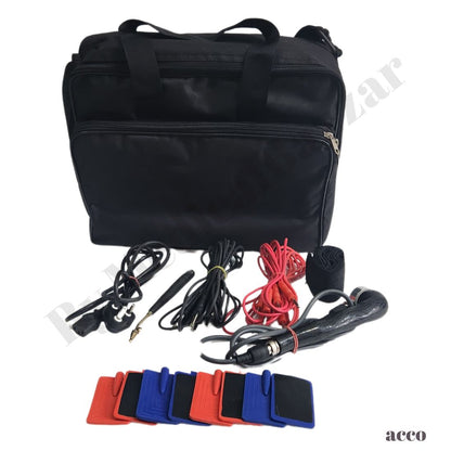 acco 4 in 1 Physio Combo Machine IFT MS TENS US 1Mhz with 8 Pads