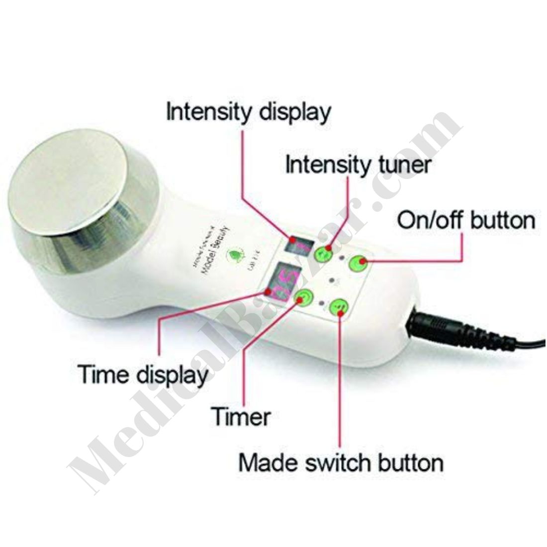 Handheld Ultrasound Therapy Machine 1Mhz GB-818