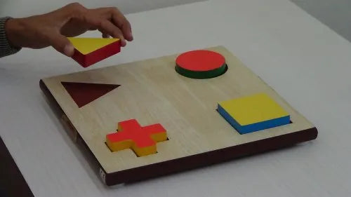 acco Geometric Shape Form Board