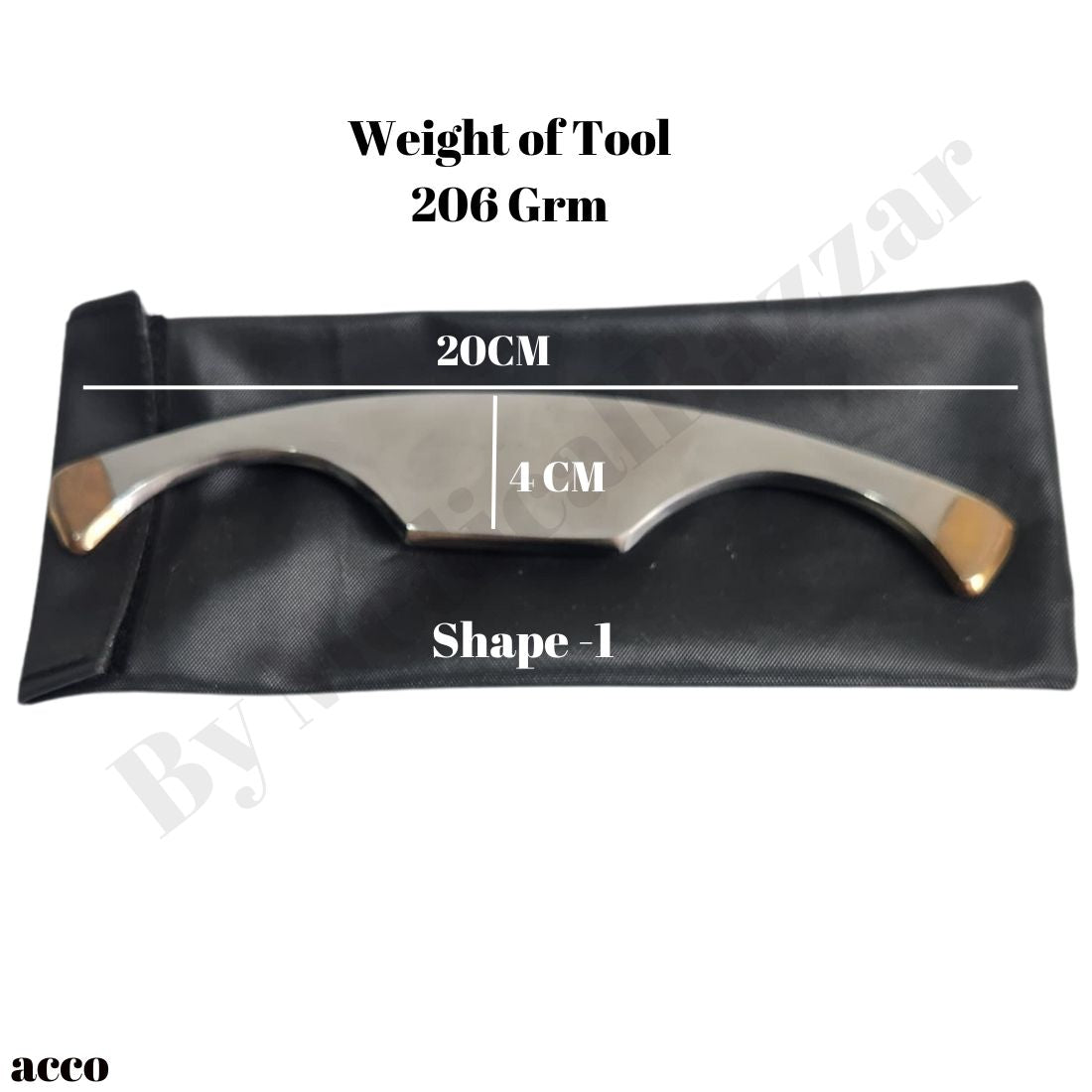 acco Golden IASTM TOOLS for physiotherapy -Graston tool
