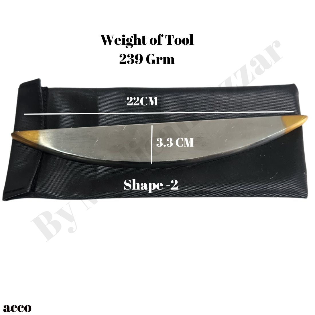 acco Golden IASTM TOOLS for physiotherapy -Graston tool