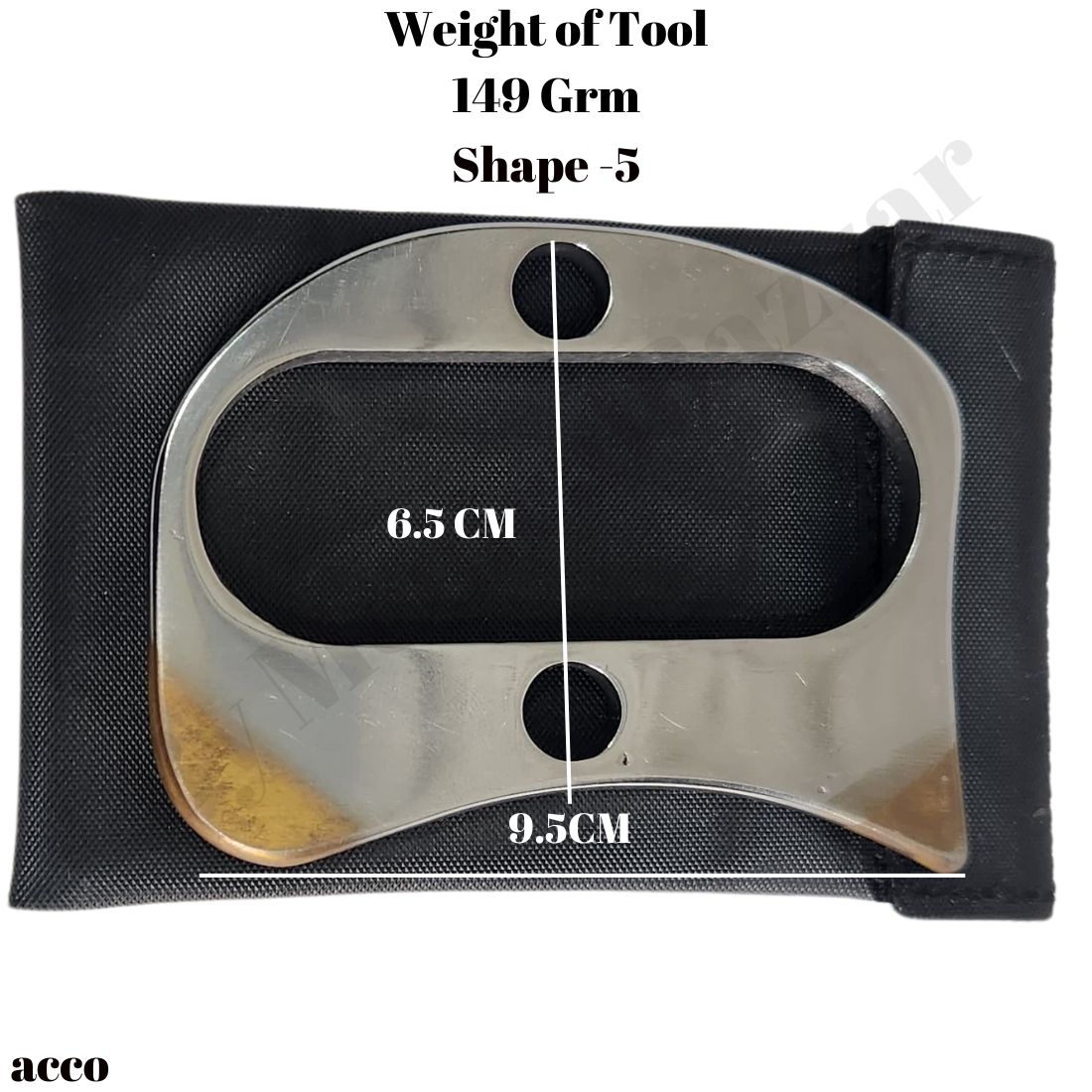 acco Golden IASTM TOOLS for physiotherapy -Graston tool