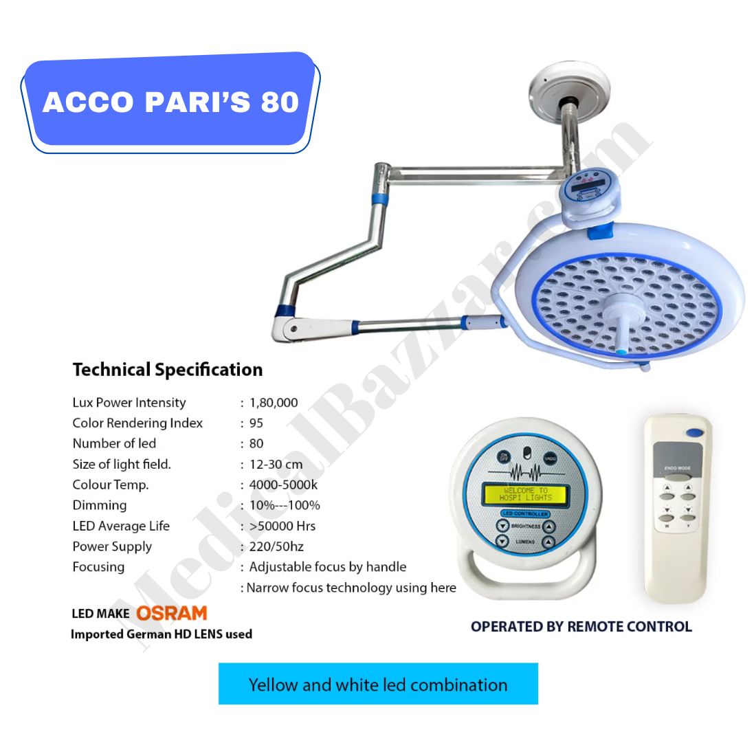 acco LED Operation Light 80 LED