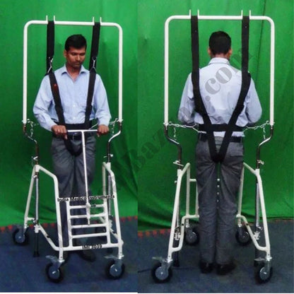 acco Paraplegia Suspension Walker With Shock Absorbers Cum Brakes