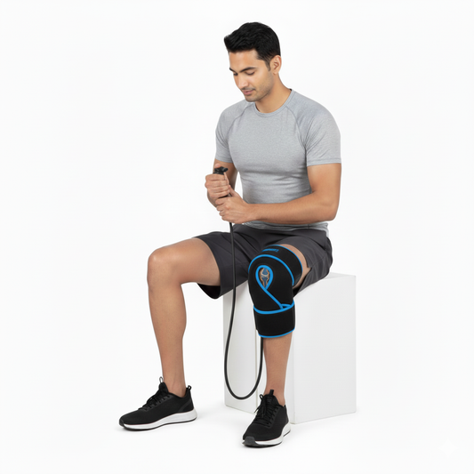 Knee Cold Compression Wrap (Manual)