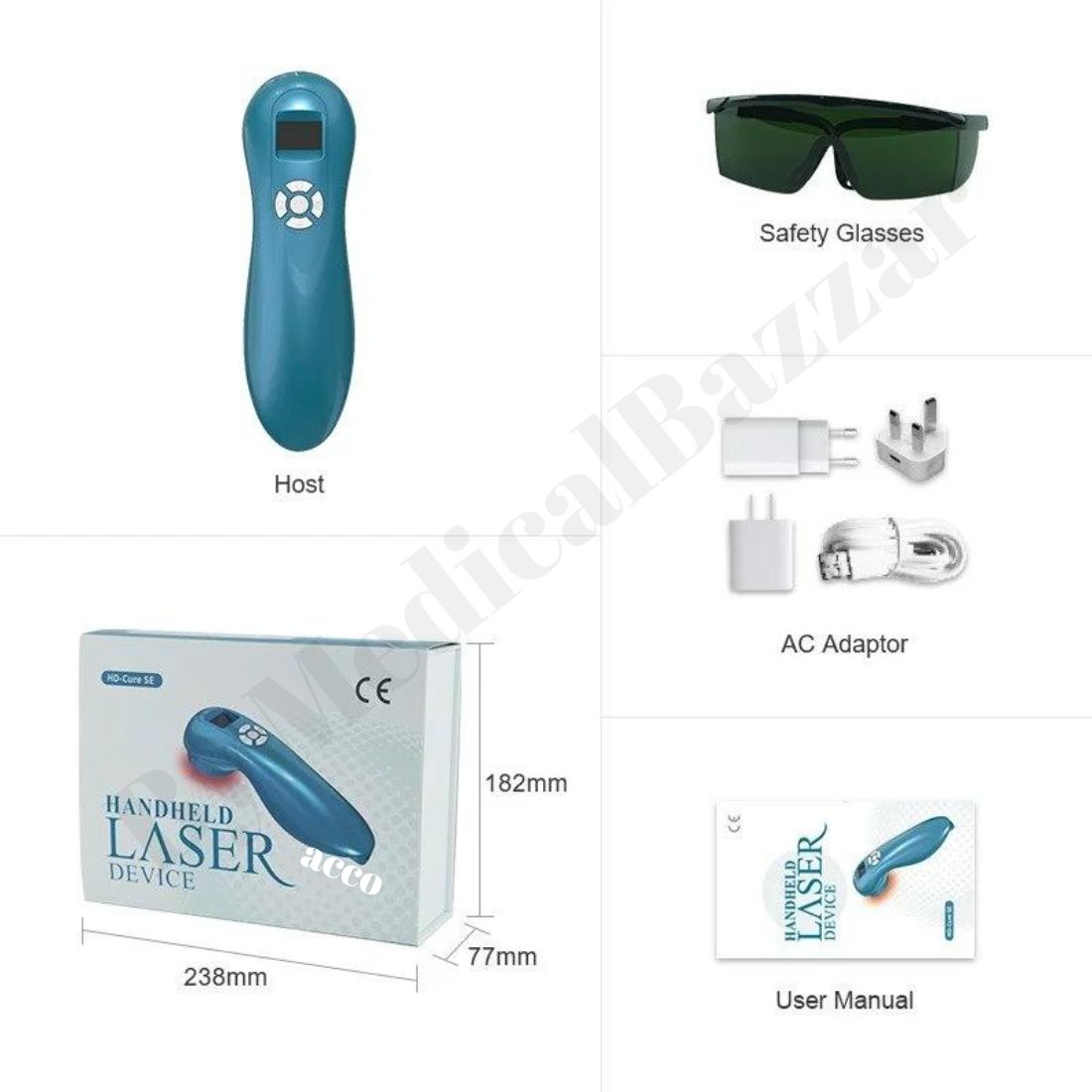 Handheld Laser Therapy Device (650nm 150mW)