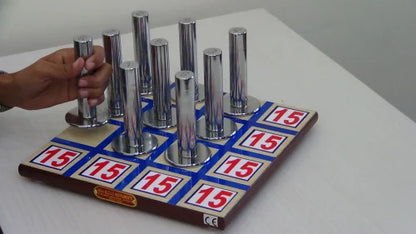 acco Magnetic Peg Board (9Pegs, Magic Square)