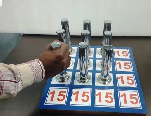 acco Magnetic Peg Board (9Pegs, Magic Square)