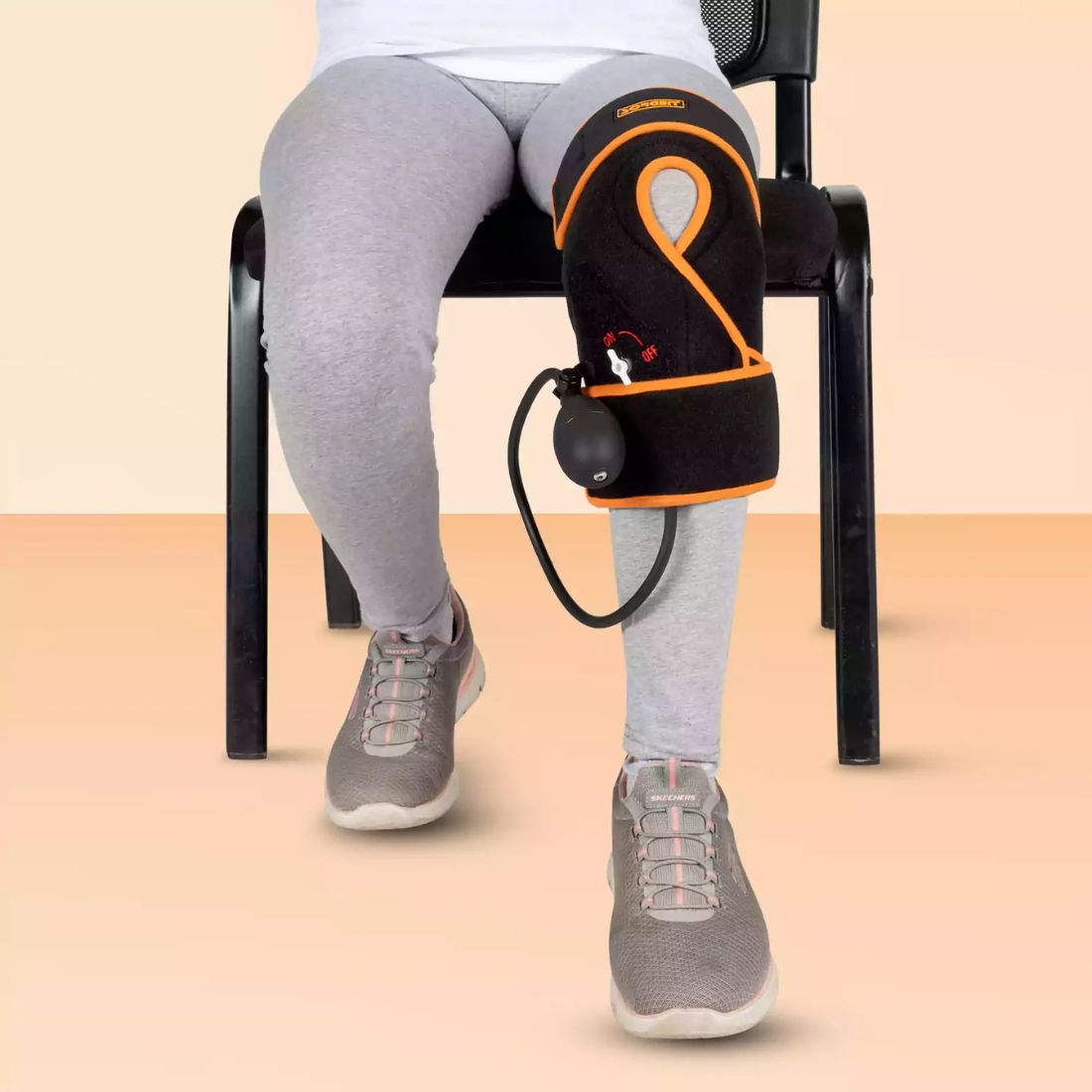 Knee Cold Compression Wrap (Manual)