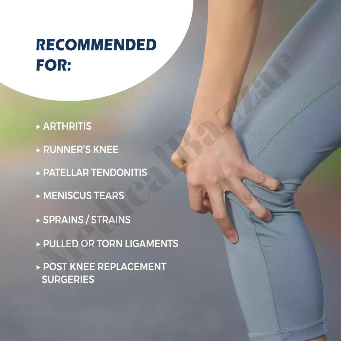 Knee Cold Compression Wrap (Manual)