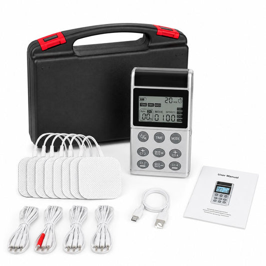 Pocket TENS Machine & EMS Muscle Stimulator – 4 Channel