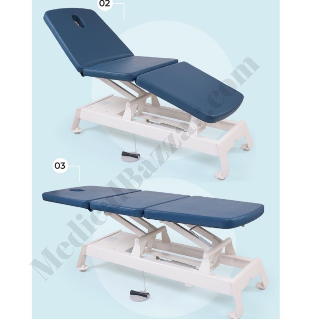 acco 3 Fold Treatment cum Examination Couch