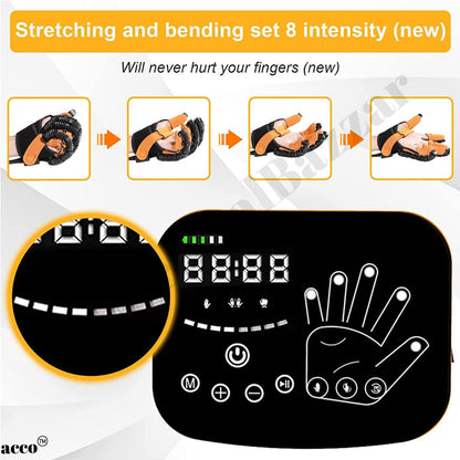 acco Robotic Hand Rehabilitation Gloves MB12 For hand Stroke and Paralysis