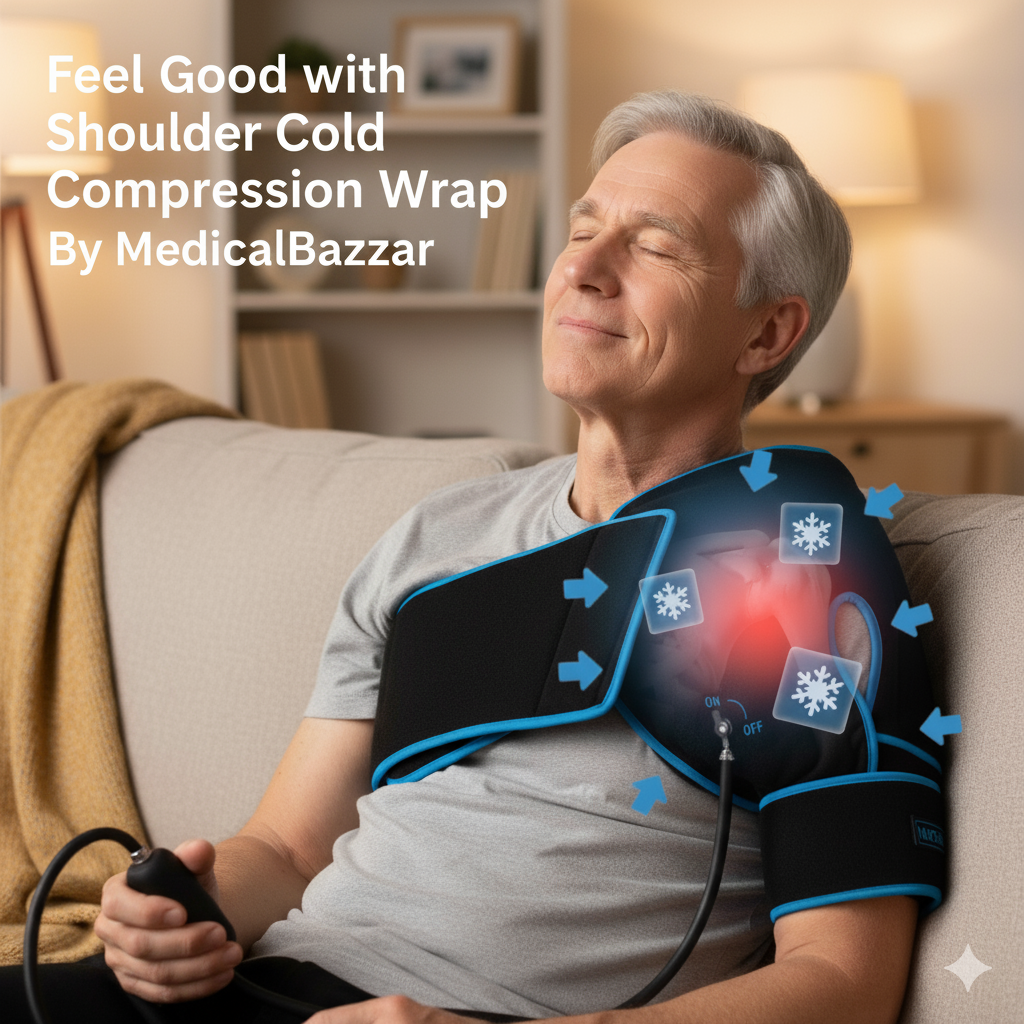 Shoulder Cold Compression Wrap (Manual)